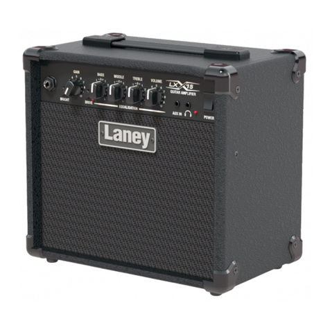 Laney LX15 User manual Laney LX15 User manual