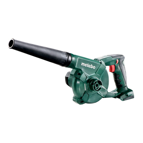 Metabo AG 18 User manual