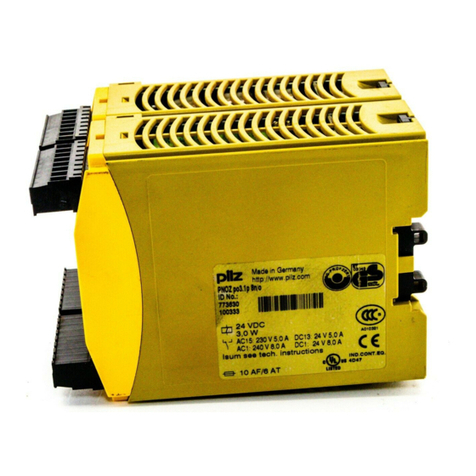 Pilz PNOZ po3.1p User manual