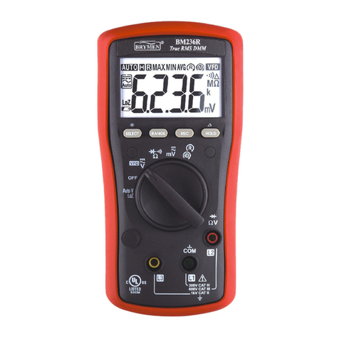 Brymen BM236R User manual