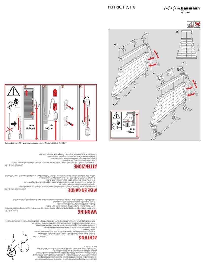 Creation Baumann PLITRIC F 7 quick start guide