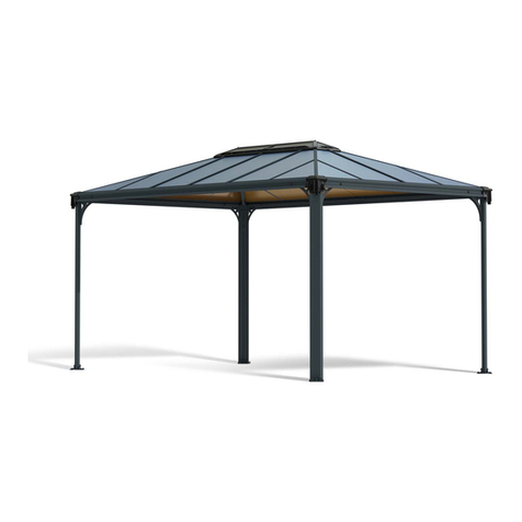 Dancover Gazebo Martinique manual