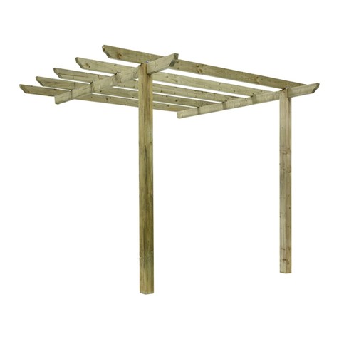 Grange TRADITIONAL PATIO PERGOLA Assembly instructions Grange TRADITIONAL PATIO PERGOLA Assembly instructions