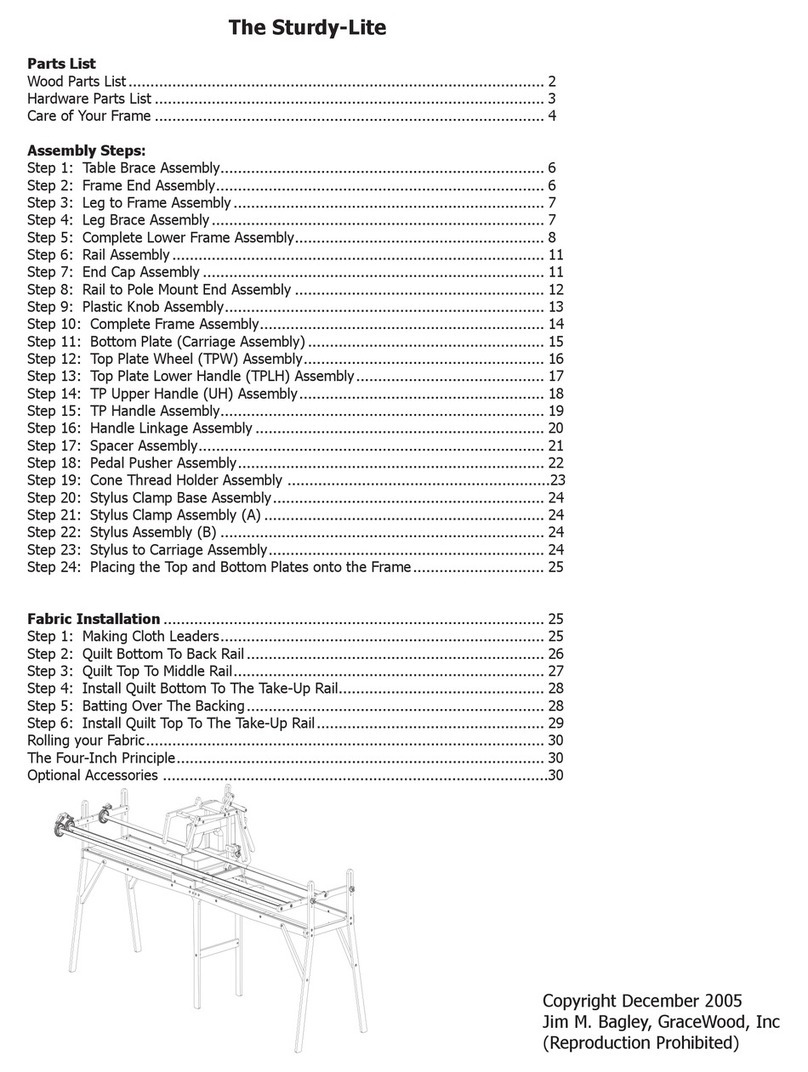 GraceWood The Sturdy-Lite manual