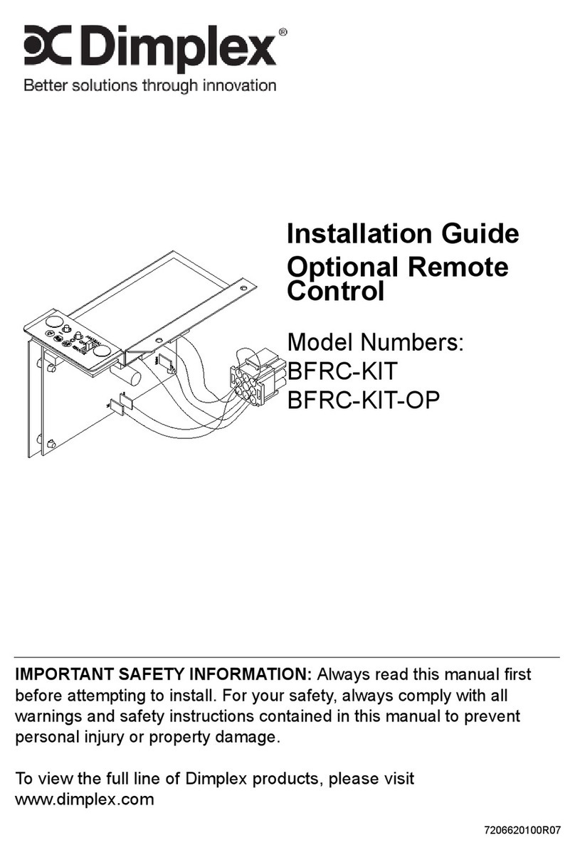Dimplex BFRC-KIT installation guide