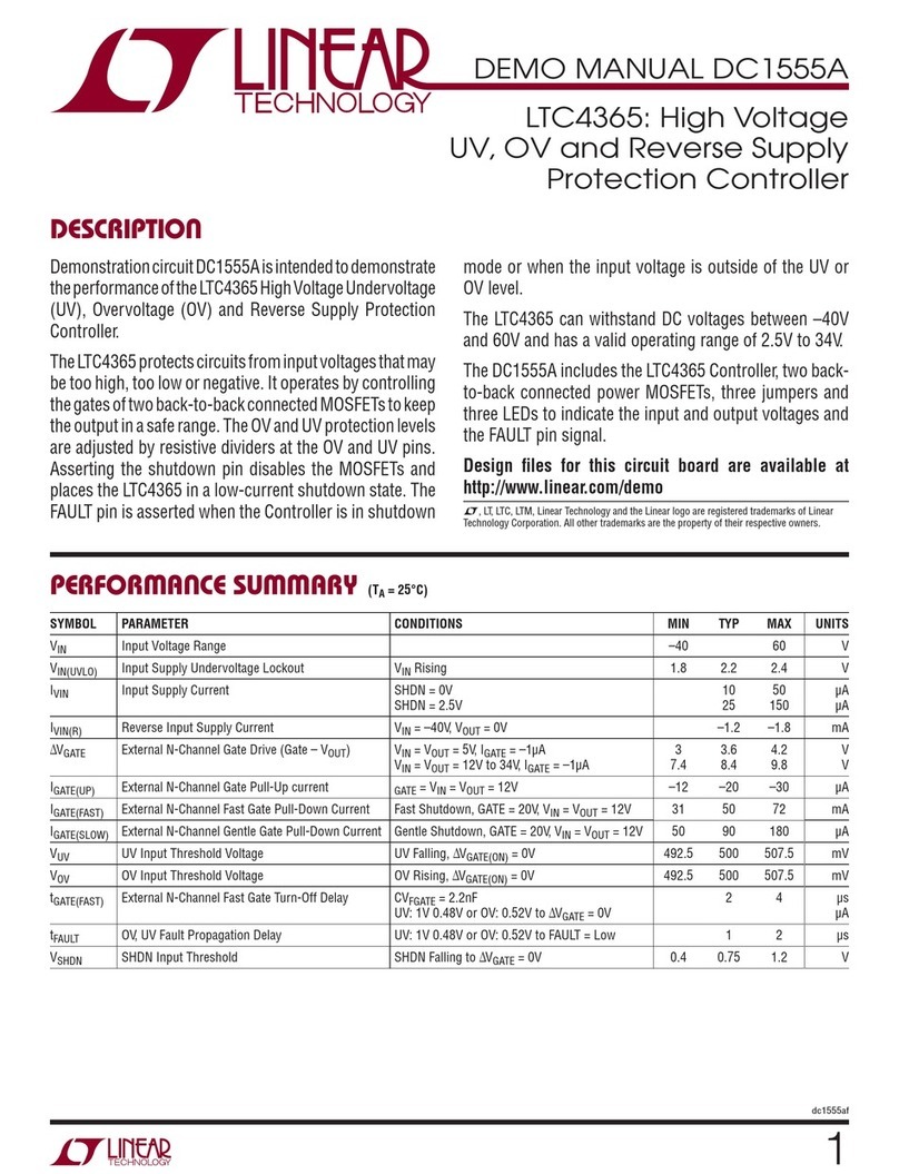 Linear Technology DC1555A Quick setup guide