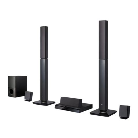 LG LHD647 Specification sheet