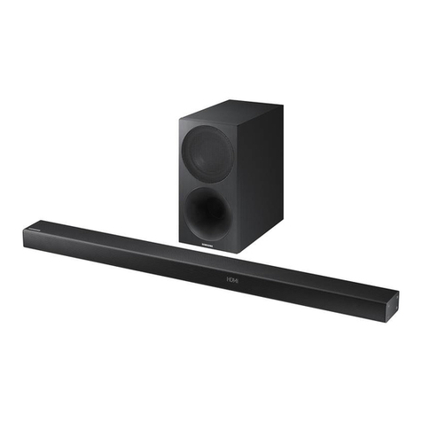 Samsung HW-M550 Installation instructions