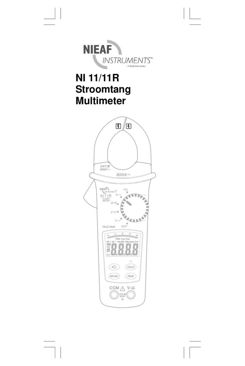 Nieaf Instruments NI 11 User manual