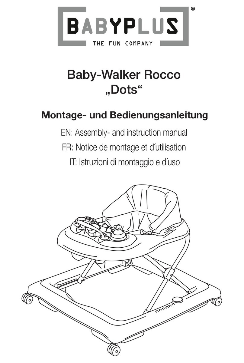 babyplus Rocco Dots Assembly and instruction manual