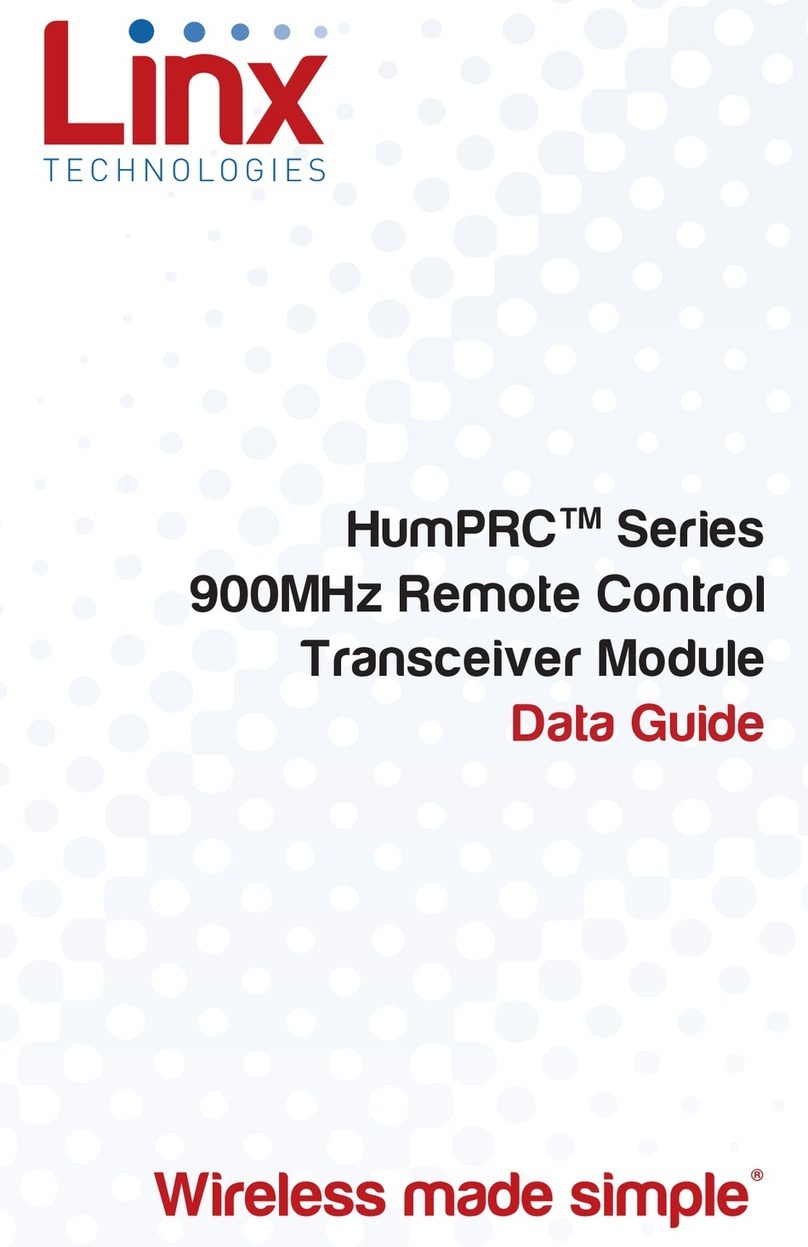 Linx Technologies HumPRC Series Data guide