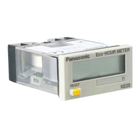 Panasonic KC2S Eco-COUNT METER User manual
