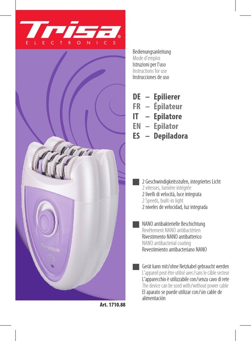 Trisa 1710.88 User manual