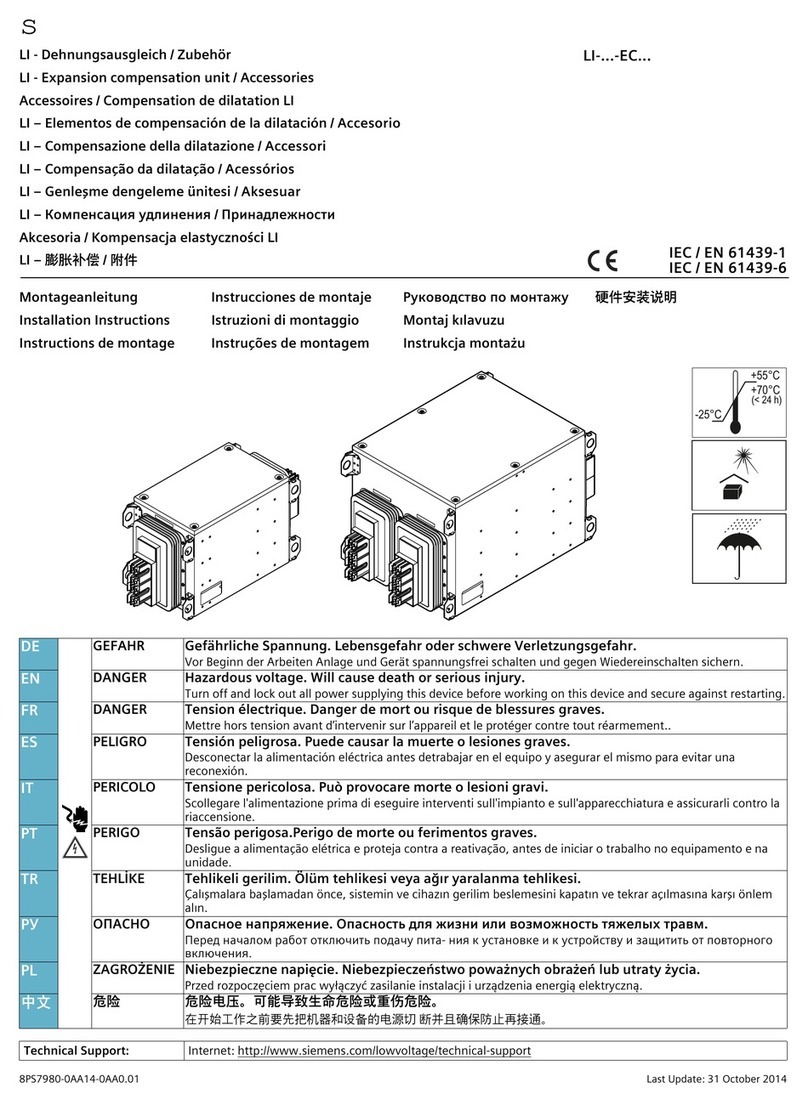Siemens LI EC Series User manual