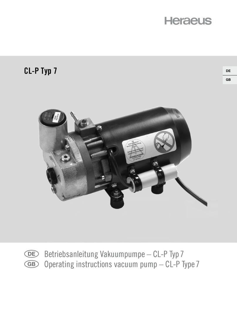 Heraeus Combilabor CL-P 7 operating instructions