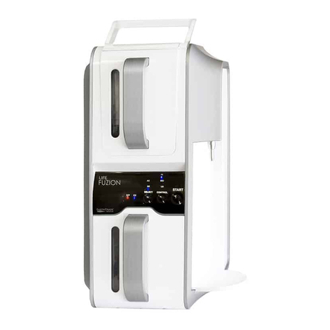 Life Ionizers Fuzion user manual
