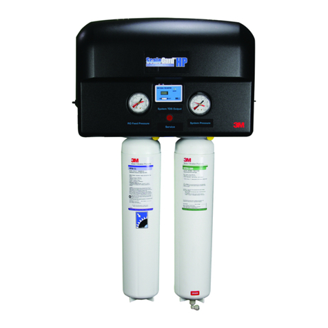 3M ScaleGard HP Reverse Osmosis System Installation and operation instructions