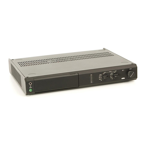 Braun A1 series Quick guide