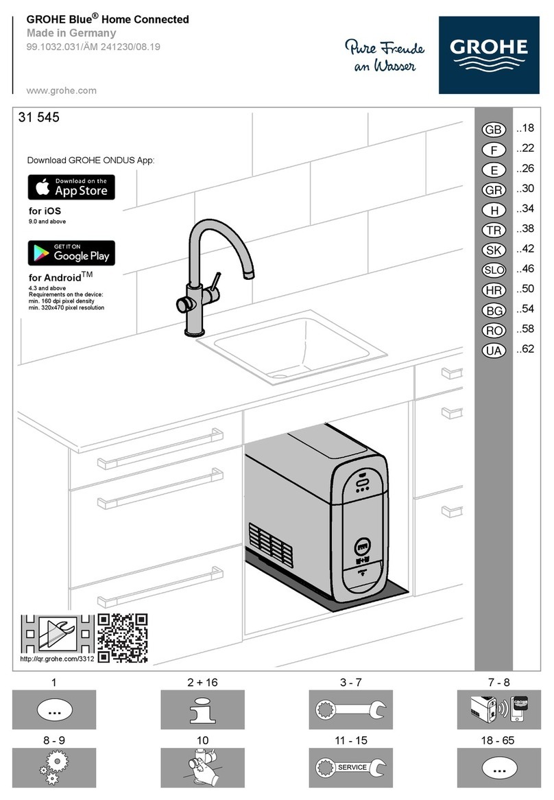 Grohe Bus Home Connected 31 545 installation instructions