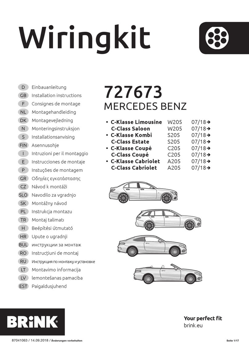 Brink 727673 installation instructions