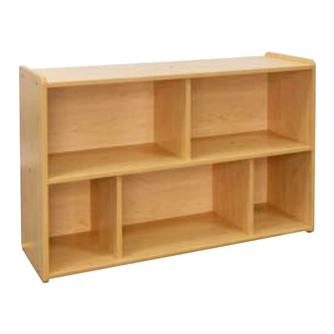 Tot Mate Toddler Compartment Storage TM2202R User manual