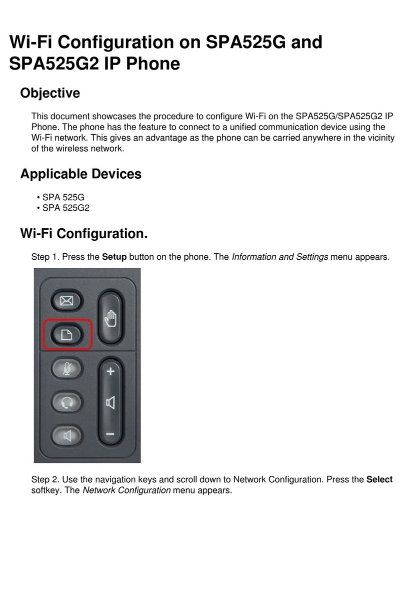 Cisco SPA525G - Small Business Pro IP Phone VoIP User manual