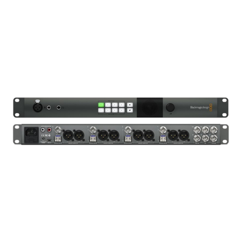 Blackmagicdesign ATEM Series Installation and operation manual