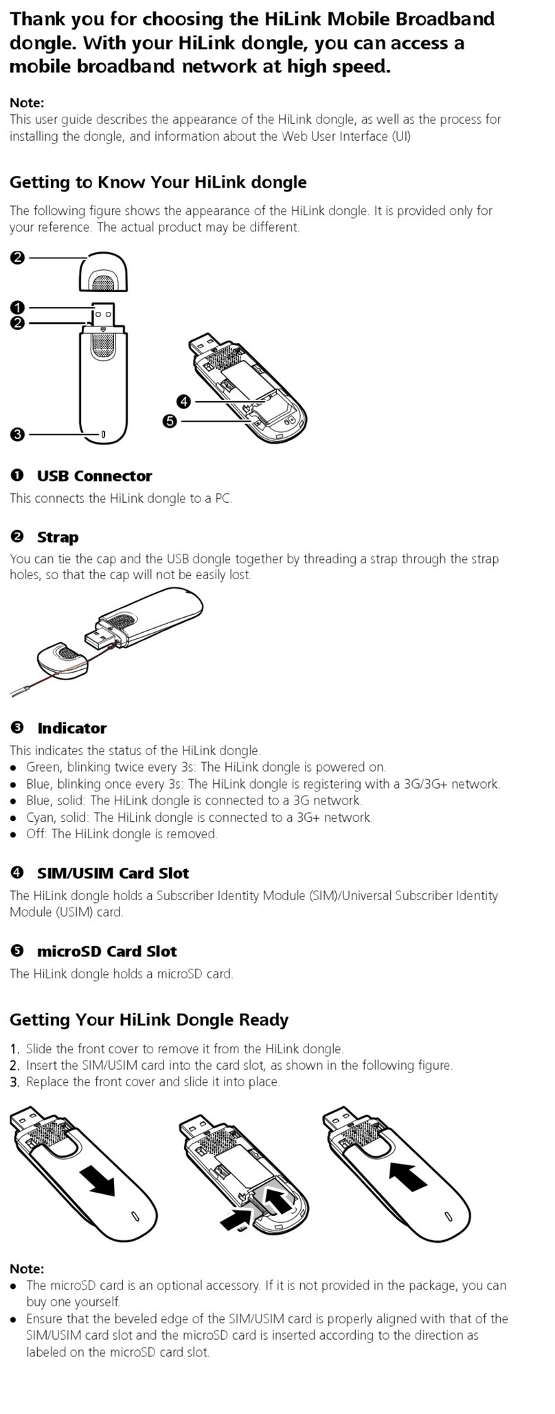 Huawei HiLink E303S-1 User manual