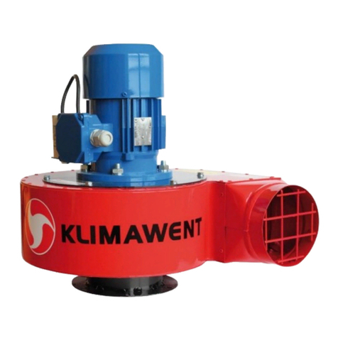 Klimawent WPA-E-N/Ex Series User manual