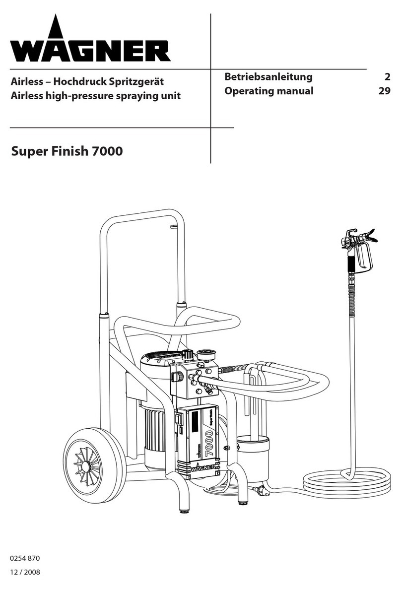 WAGNER Super Finish 7000 operating manual