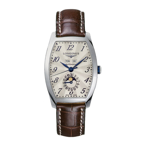 Longines Calibre L600 Instructions for use