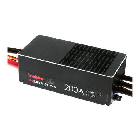 ROBBE RO-CONTROL PRO WIFI 200A OPTO User manual