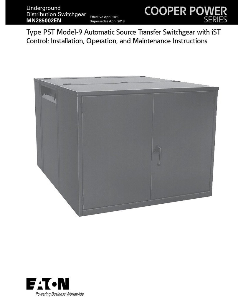 Eaton COOPER POWER SERIES Manual