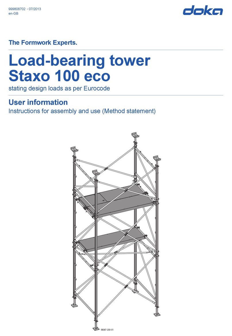 Doka Staxo 100 eco User information
