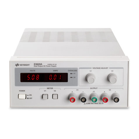 Agilent Technologies E3620A Service manual