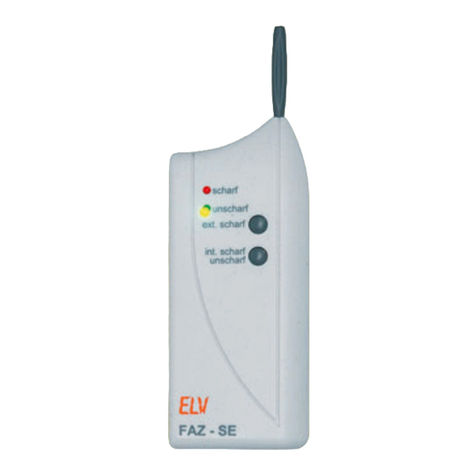 elv FAZ 3000-SE operating instructions