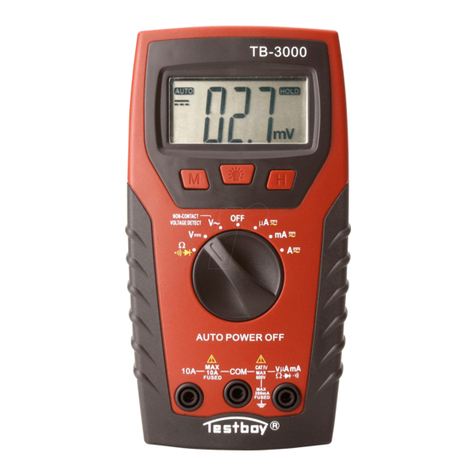 Testboy TB-3000 operating instructions