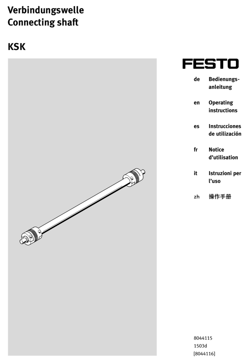 Festo KSK operating instructions