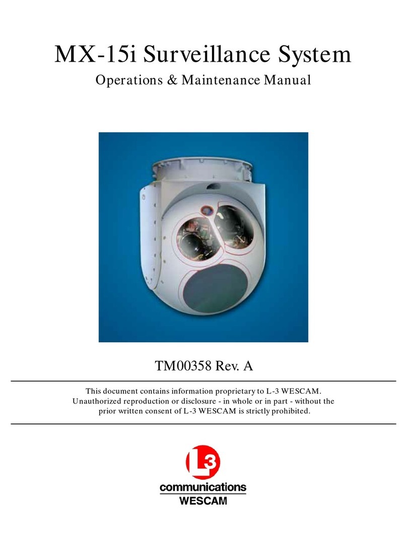 L3 Communications MX-15i Operation & maintenance manual