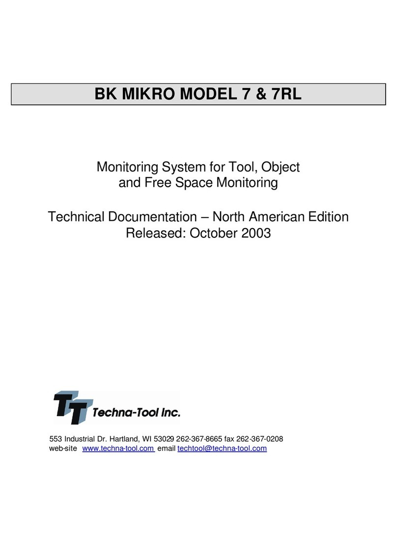 Techna-Tool BK MIKRO 7 Technical documentation