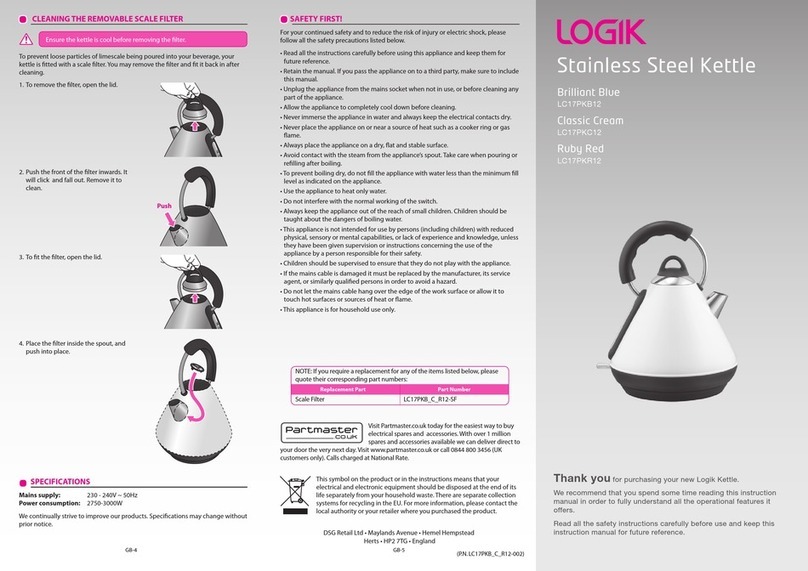 Logik LC17PKB12 instruction manual