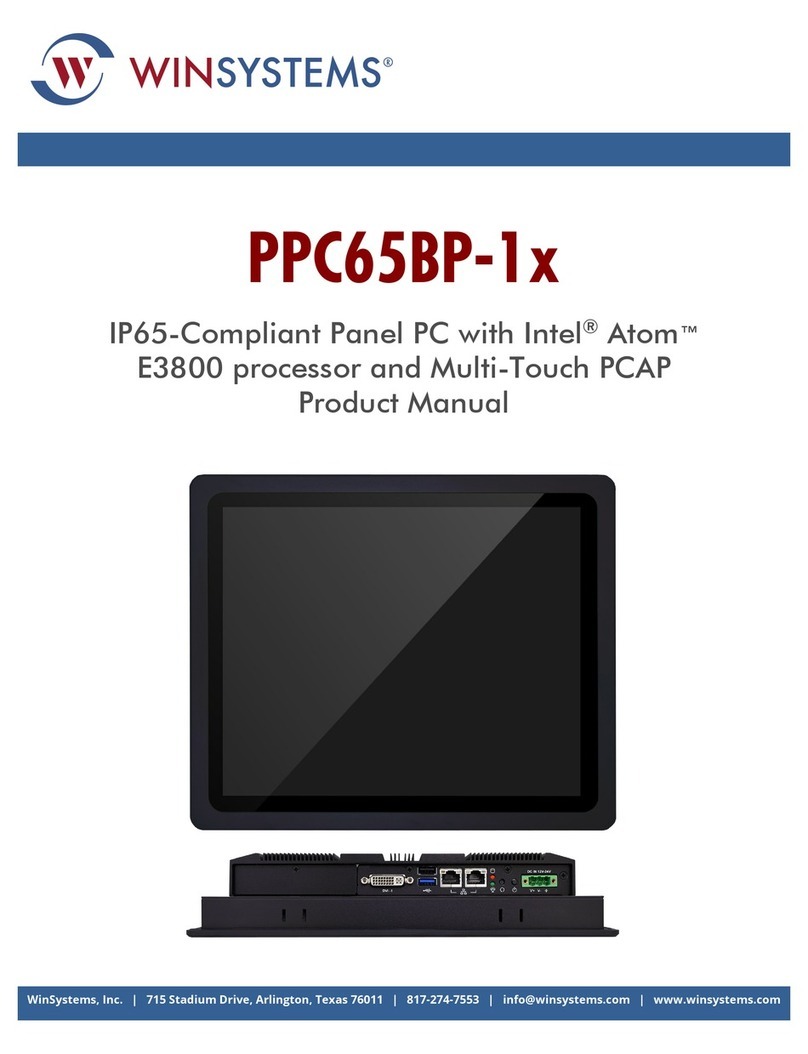 WinSystems PPC65BP-1 Series product manual