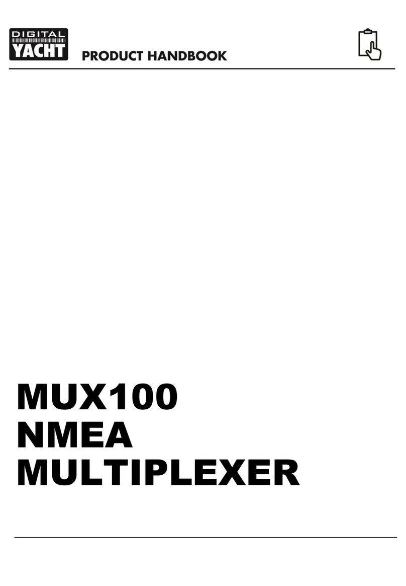 DIGITAL YACHT MUX100 Product handbook