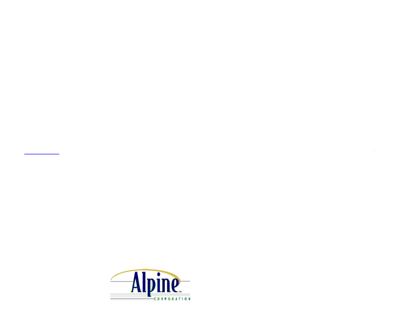 Alpine GXT618S manual