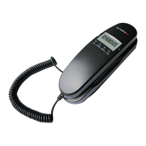 Olympia T 1001 C manual