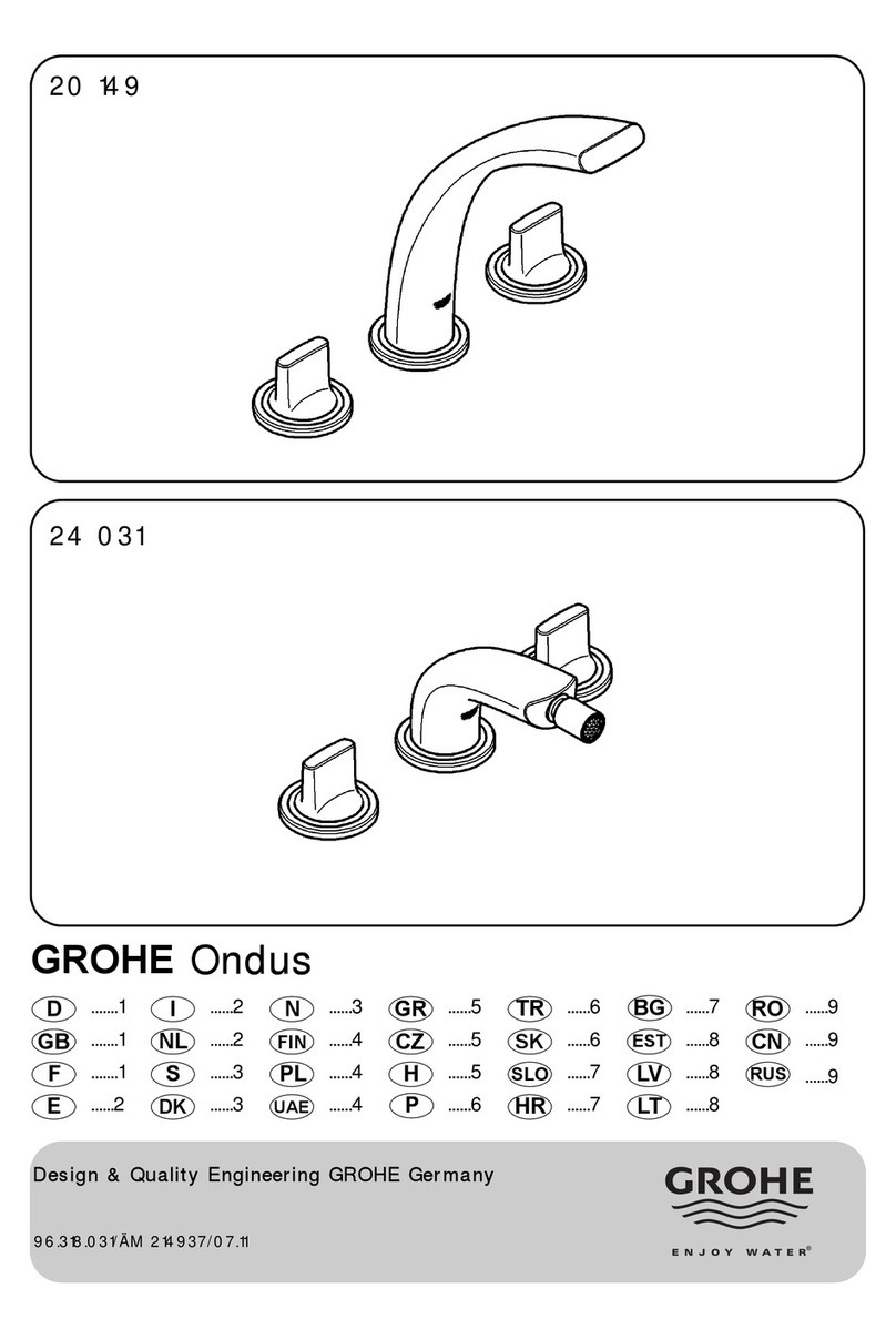 Grohe Ondus 20 149 User manual