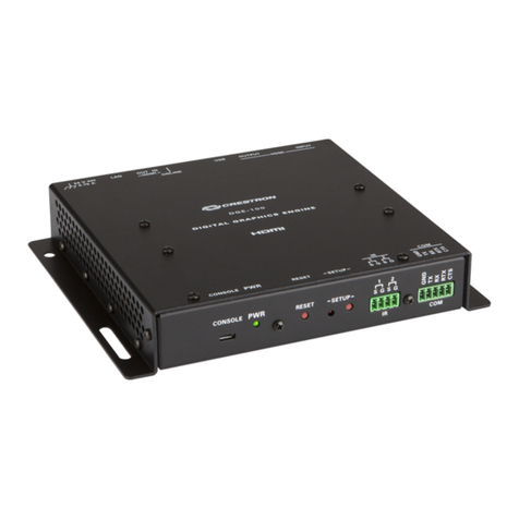 Crestron DGE-100 quick start Crestron DGE-100 quick start