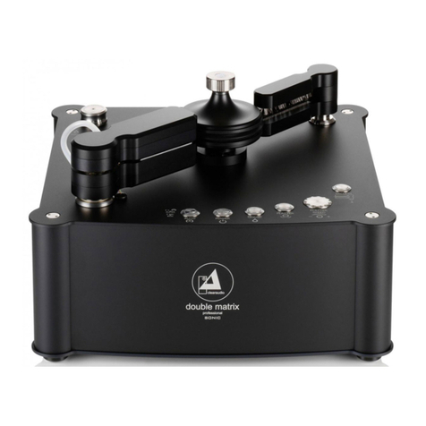 Clearaudio Double Matrix Professional SONI C user manual