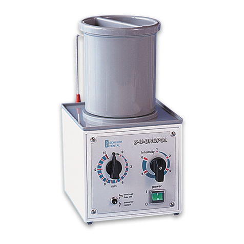 Schuler Dental S-U-UNOPOL operating instructions Schuler Dental S-U-UNOPOL operating instructions
