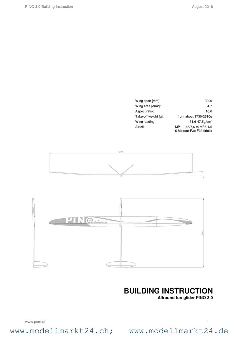 PCM PINO 3.0 Building instructions